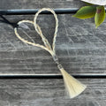 Braided Horsehair Heart Hanger