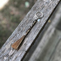 Braided Horsehair Tassel Keychain