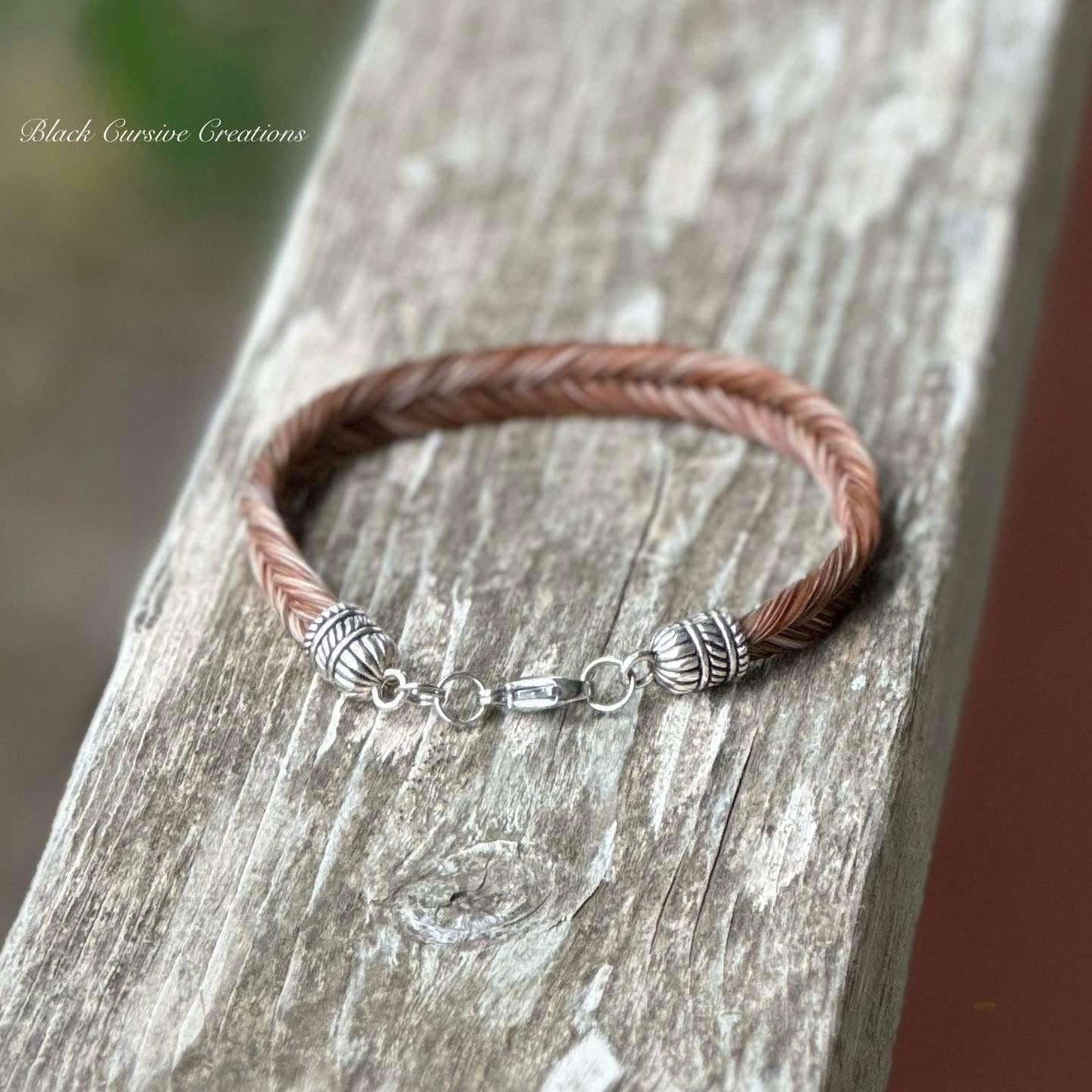 Fishtail Horsehair Bracelet