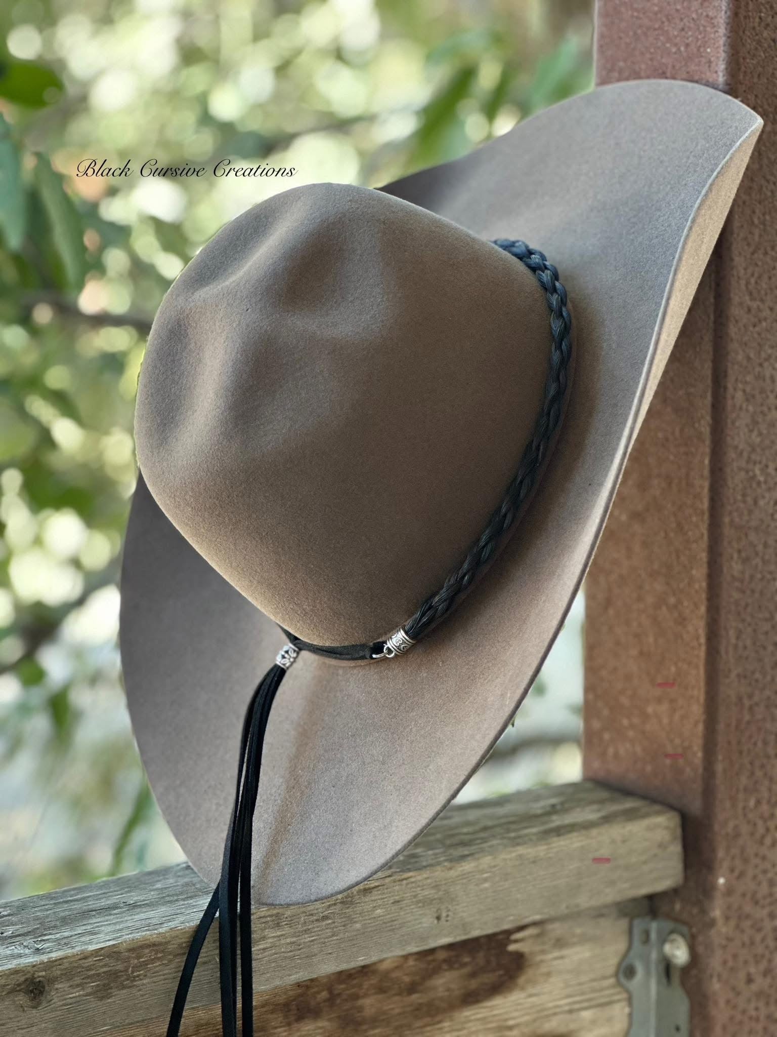 Braided Horsehair Hatband